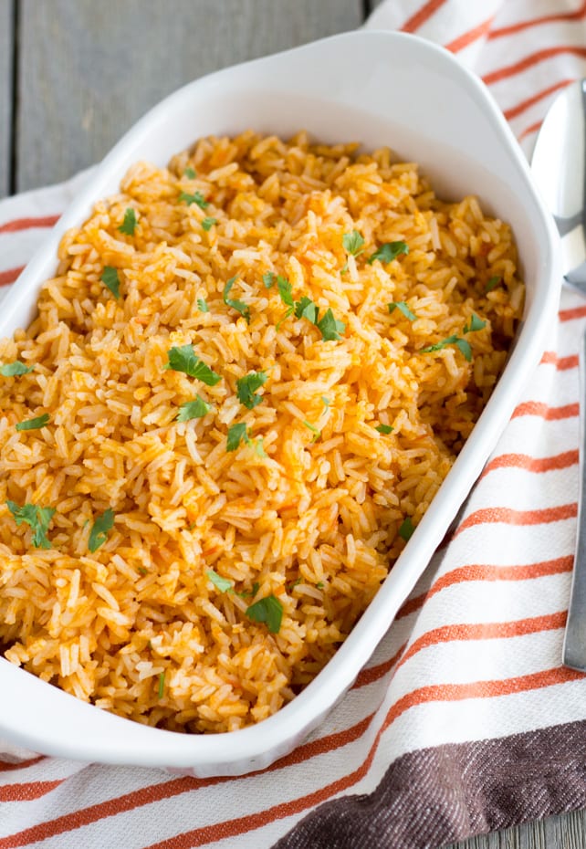 Authentic Mexican Rice - Thai Caliente Food Blog