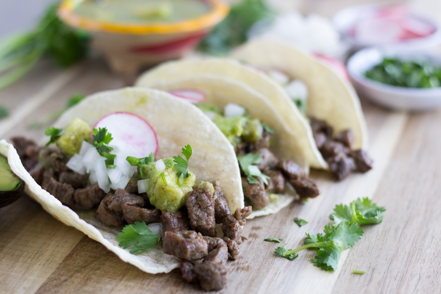 Easy Carne Asada Street Tacos- ThaiCaliente.com