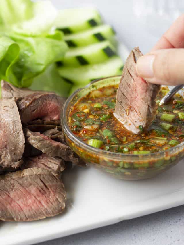 Crying Tiger- Steak with Thai dipping sauce