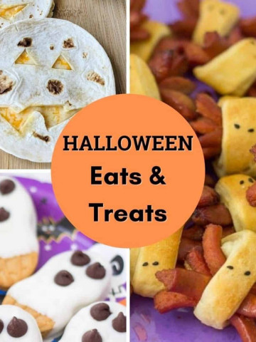 Test and Images of Halloween Food.