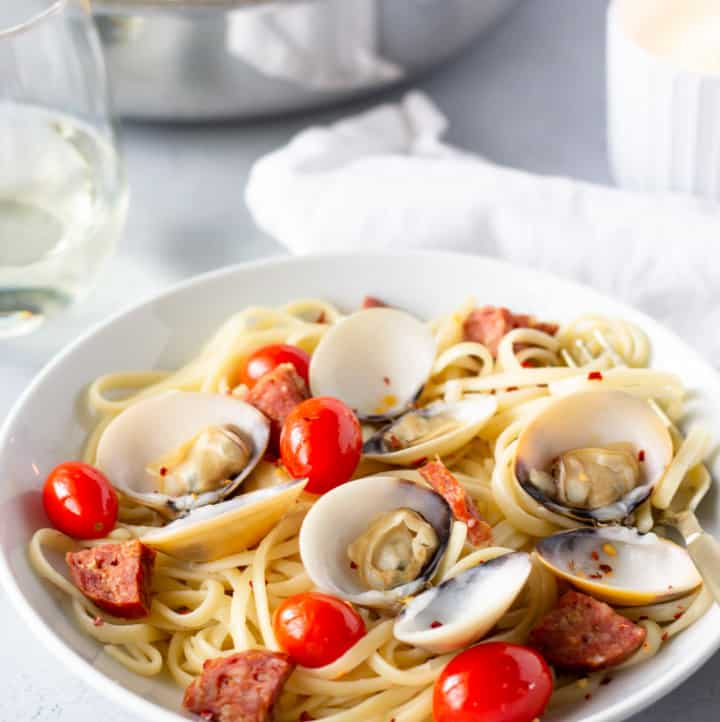 Chorizo and Clams Linguine Thai Caliente Recipes