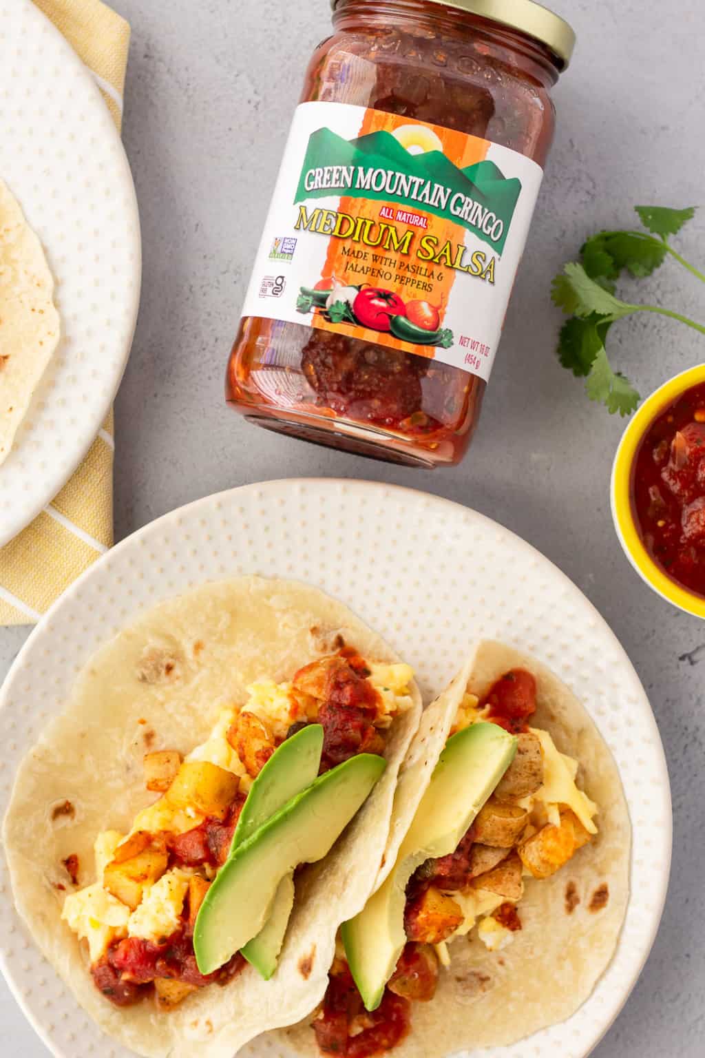 Potato and Egg Breakfast Tacos | Thai Caliente Breakfast Recipes