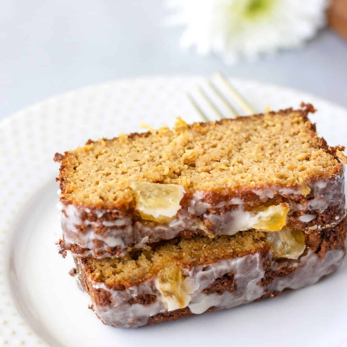 Pineapple Loaf with Coconut Drizzle