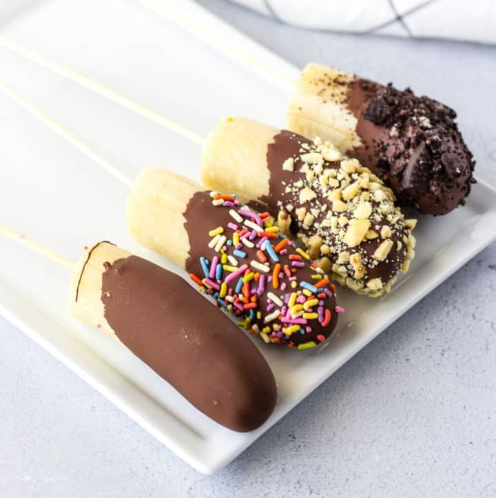 Chocolate Dipped Frozen Bananas Thai Caliente Dessert Recipes