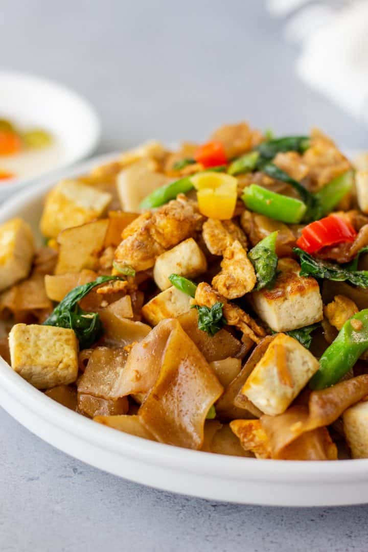 Vegetarian Pad See Ew | Thai Caliente Thai Recipes