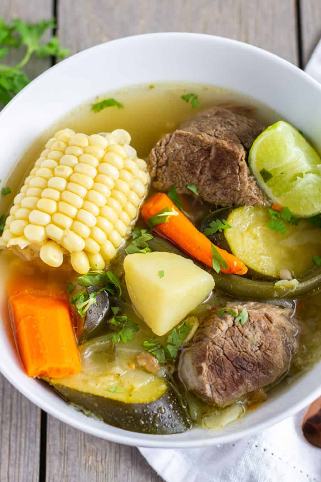 Instant Pot Caldo De Res- Mexican Beef Soup +Video | Thai Caliente