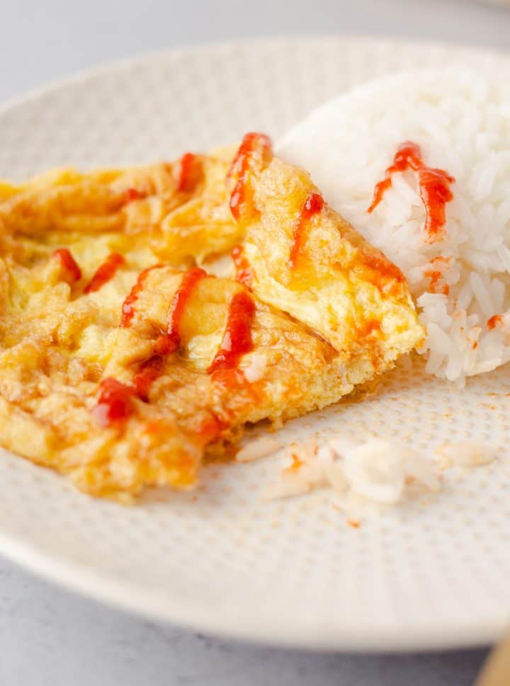 Thai Omelet (Kai Jeow) - Veggie Desserts