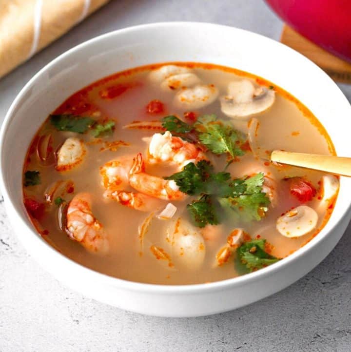 Tom Yum Goong Soup | Thai Caliente Thai Recipes