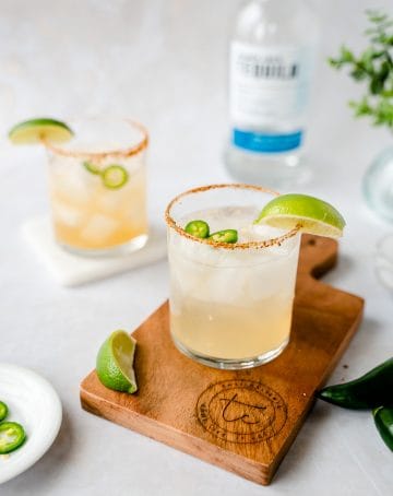 Skinny Spicy Margarita Thai Caliente Cocktail Recipes