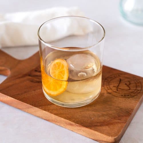Pineapple Mezcal Old Fashioned • The Candid Cooks