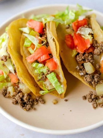 Feature image of Mexican Picadillo Tacos
