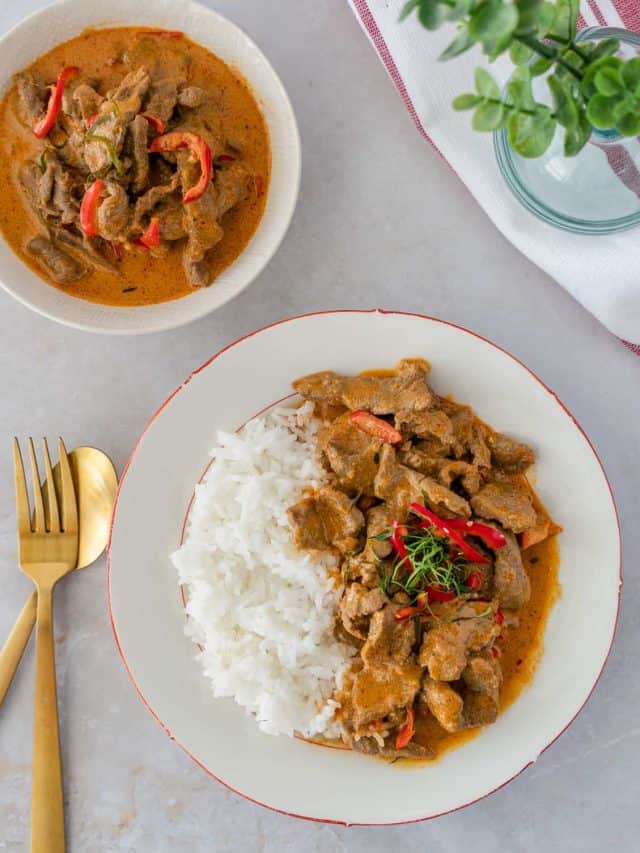 Thai Beef Panang Curry