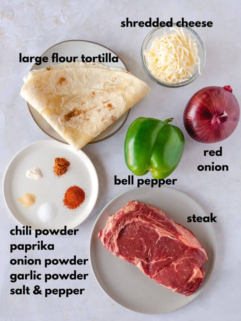 Steak Fajita Quesadilla Thai Caliente Mexican Main Dishes