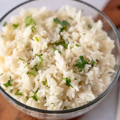 Easy Coconut Lime Rice | Thai Caliente Thai Appetizers