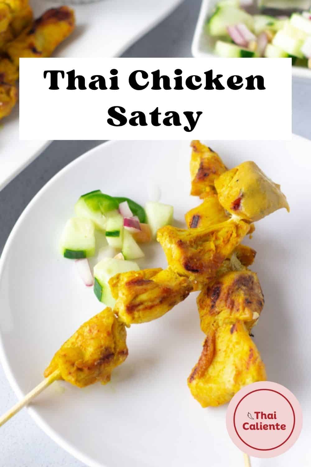 Easy Thai Chicken Satay | Thai Caliente